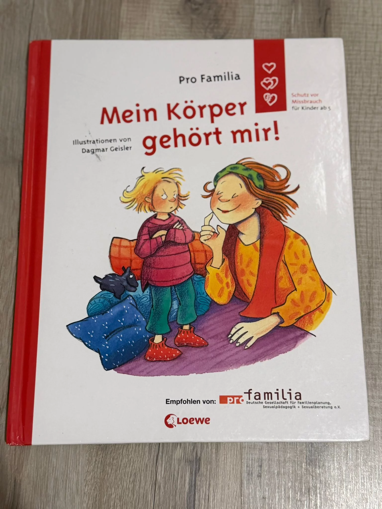 Kinderbuch Mein Körper gehört mir - Aufklärungsbuch Pro Familia gebraucht