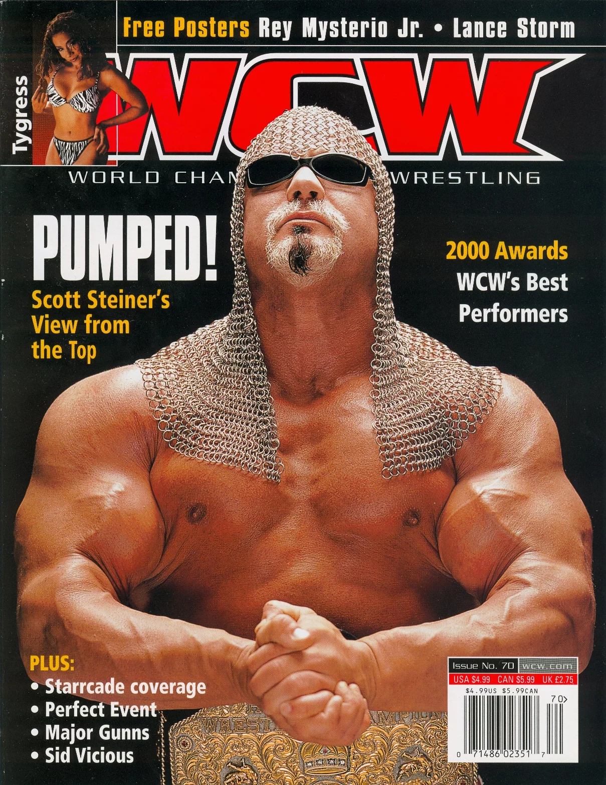 WCW Wrestling Magazin Ausgabe 70 mit Scott Steiner
