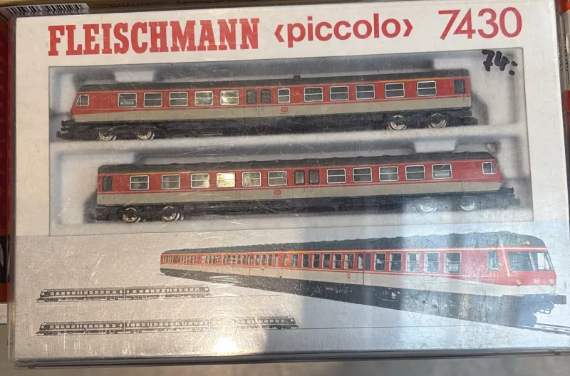 Fleischmann Piccolo 7430 Triebwagen Set in OVP