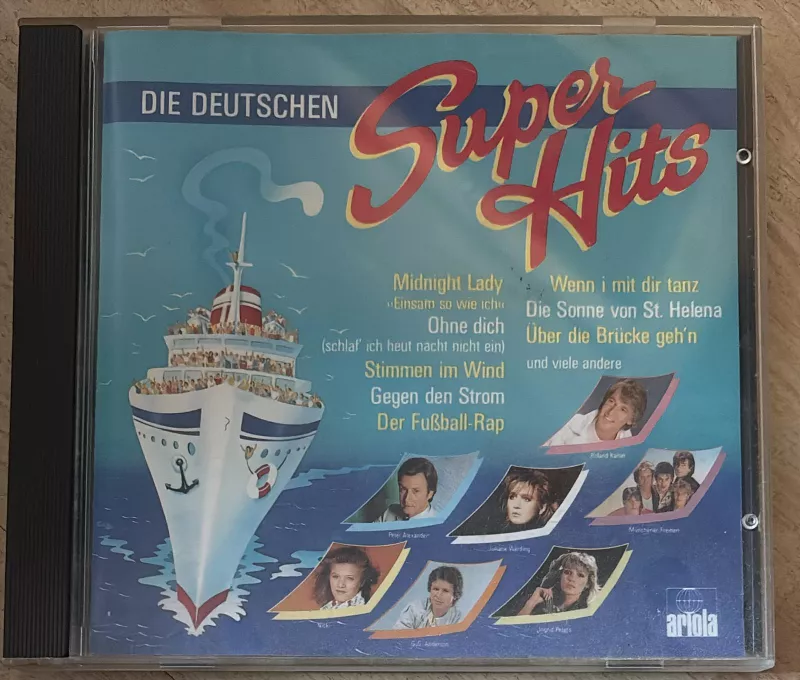 Die Deutschen Super Hits CD mit Klassikern der 80er Jahre