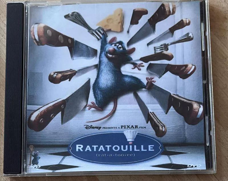 Ratatouille DVD Disney Pixar Film