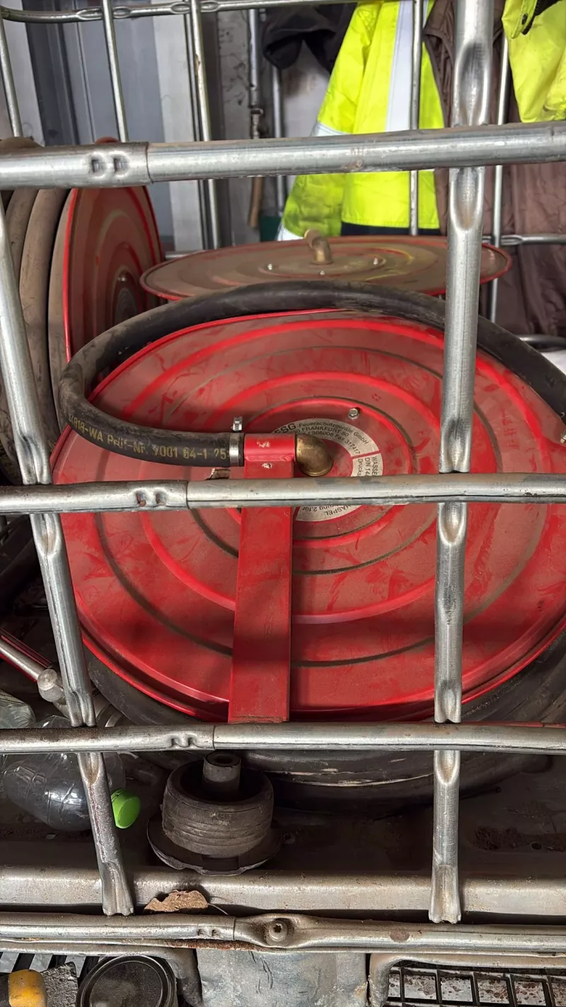 Feuerwehr Schlauchtrommeln 4 Stück