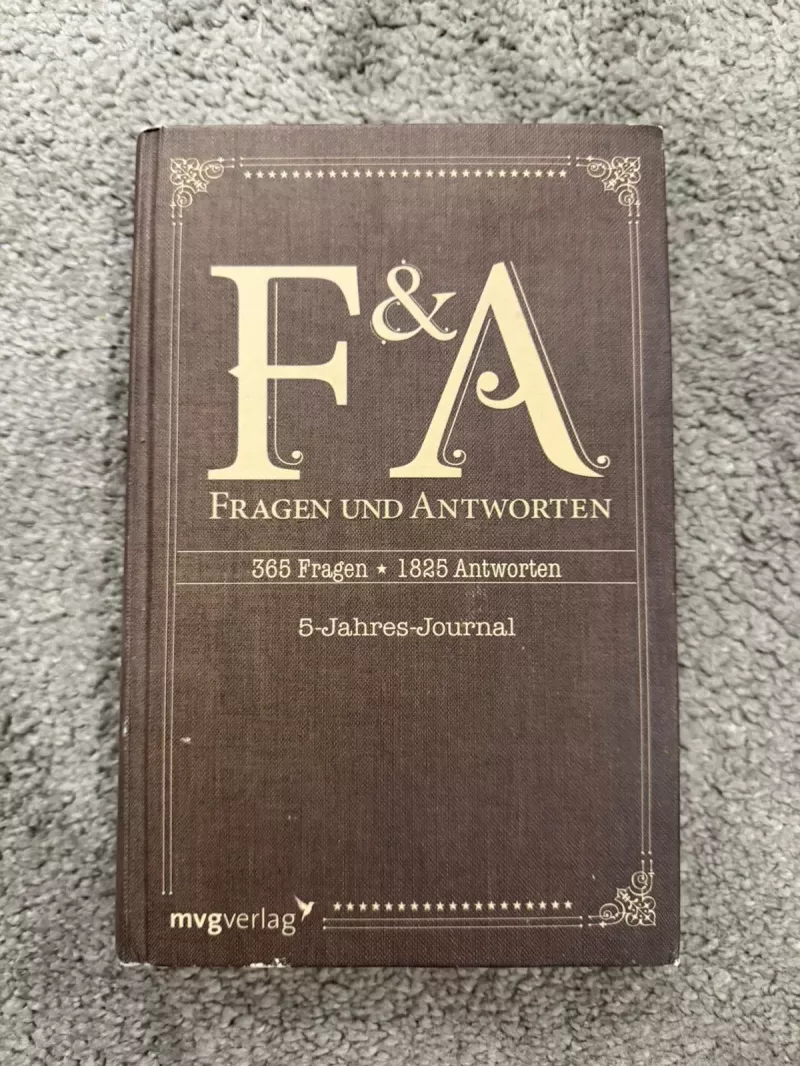 F&A Fragen und Antworten 5-Jahres-Journal mvg verlag