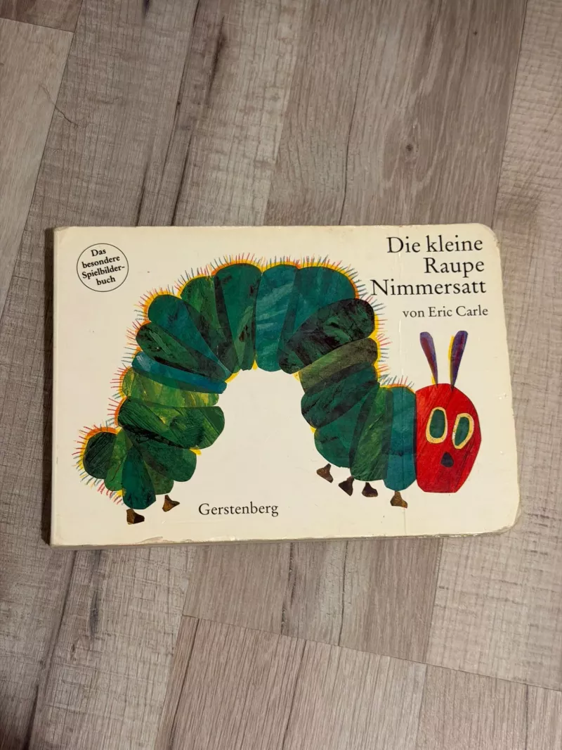 Die kleine Raupe Nimmersatt Bilderbuch von Eric Carle