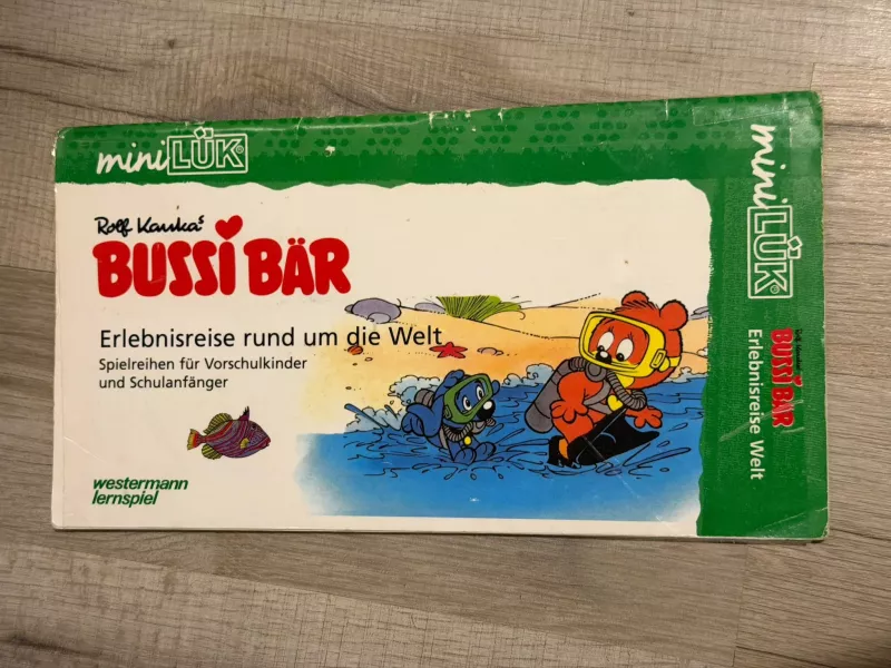 MiniLÜK Bussi Bär Erlebnisreise rund um die Welt Lernspiel