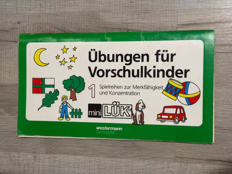 Mini LÜK Übungen für Vorschulkinder Lernspiel Set