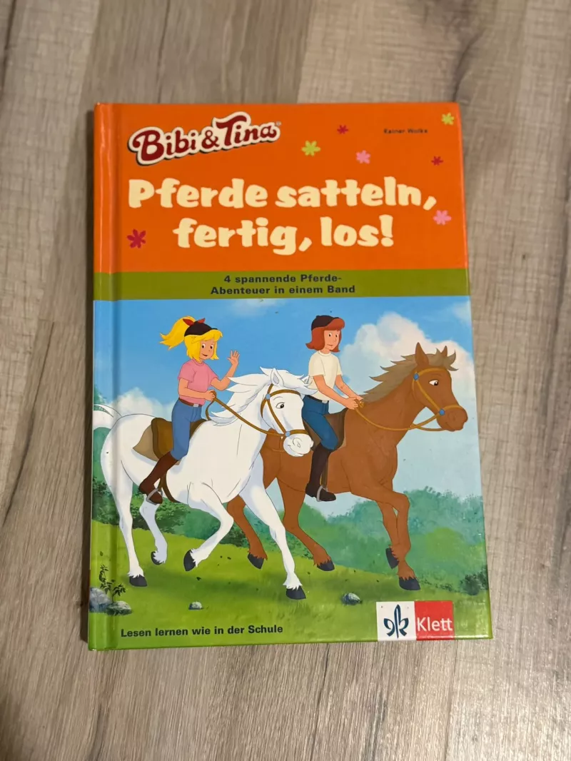 Bibi und Tina Pferdebuch - Pferde satteln fertig los