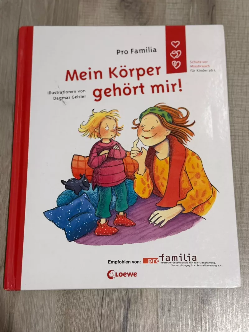 Kinderbuch Mein Körper gehört mir - Aufklärungsbuch Pro Familia gebraucht