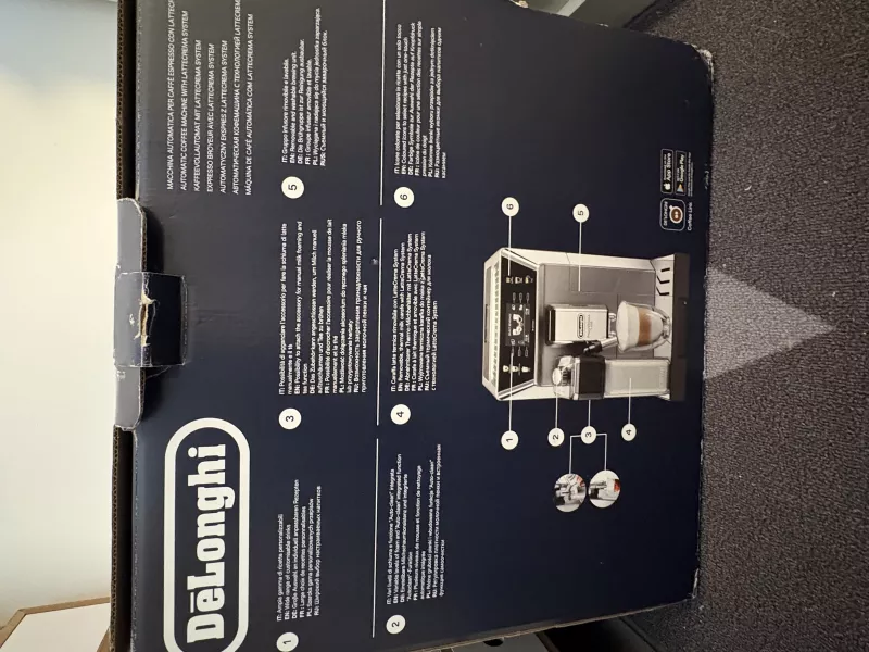 DeLonghi Kaffeevollautomat mit LatteCrema System