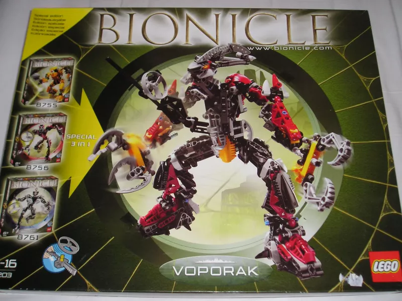 LEGO Bionicle Voporak Set 8755 Special 3 in 1