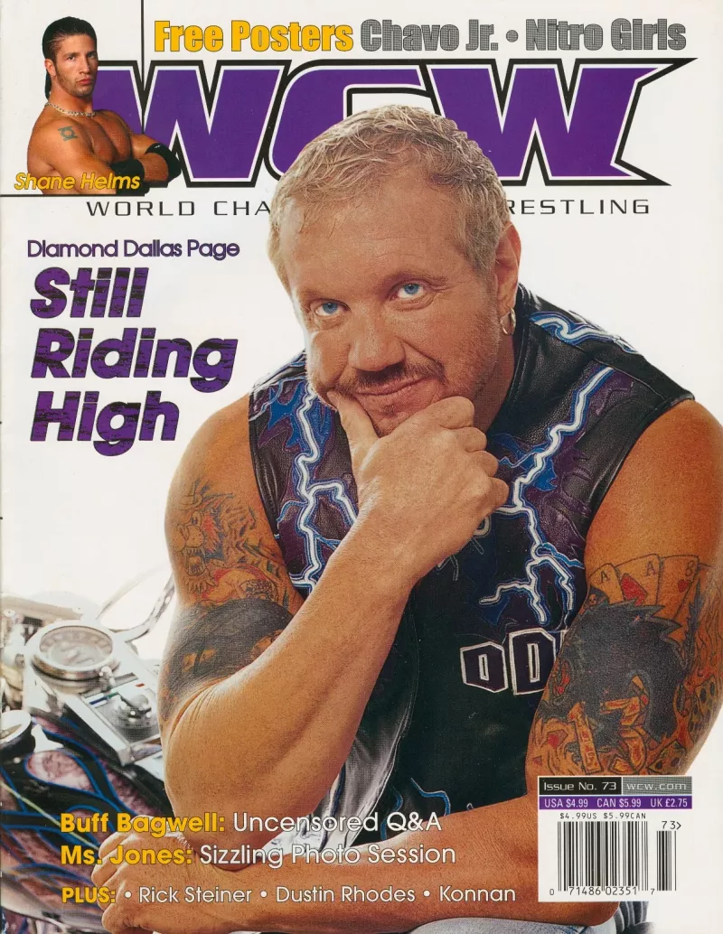 WCW Wrestling Magazin Issue 73 mit Diamond Dallas Page