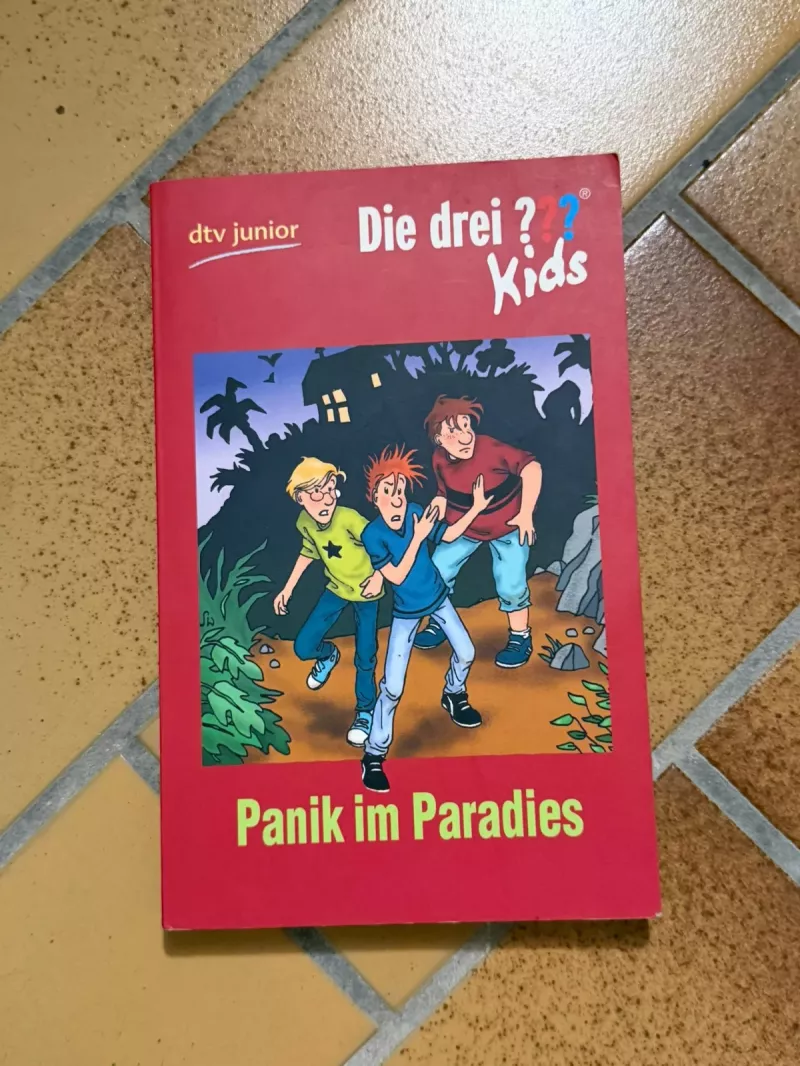 Die drei ??? Kids - Panik im Paradies Kinderbuch dtv junior