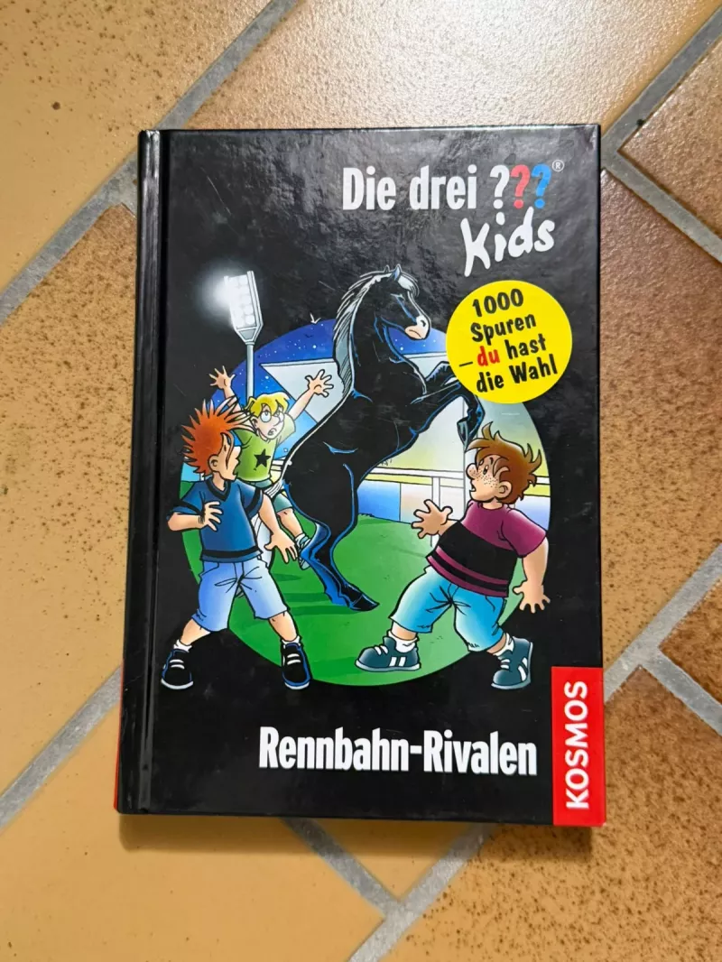 Die drei ??? Kids - Rennbahn-Rivalen Buch von Kosmos