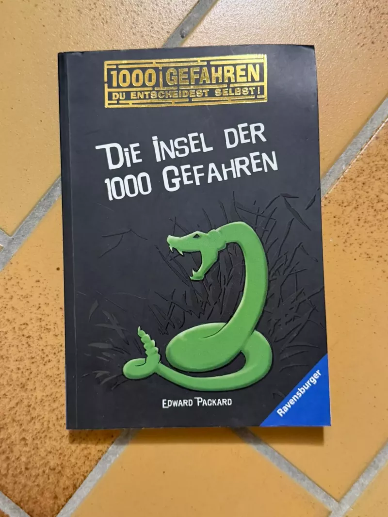 Die Insel der 1000 Gefahren - Edward Packard Ravensburger