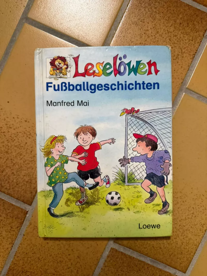 Leselöwen Fußballgeschichten von Manfred Mai - Kinderbuch