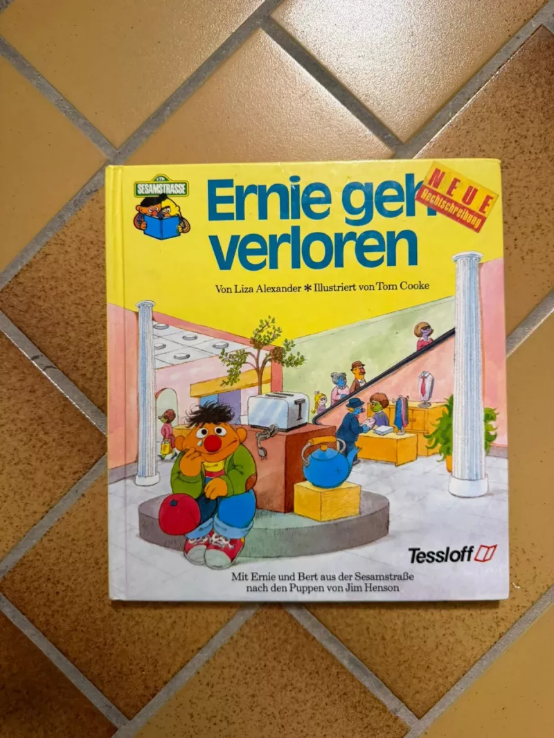 Ernie geht verloren - Sesamstraße Kinderbuch von Tessloff