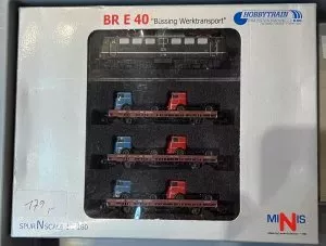 Hobbytrain BR E 40 Bussing Werktransport N-Spur 1:160 OVP