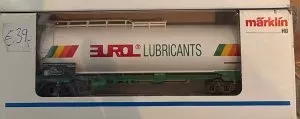 Märklin HO Kesselwagen Eurol Lubricants in OVP