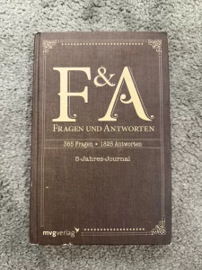 F&A Fragen und Antworten 5-Jahres-Journal mvg verlag