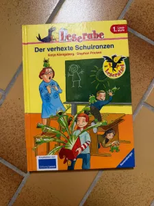 Leserabe "Der verhexte Schulranzen" Kinderbuch 1. Lesestufe